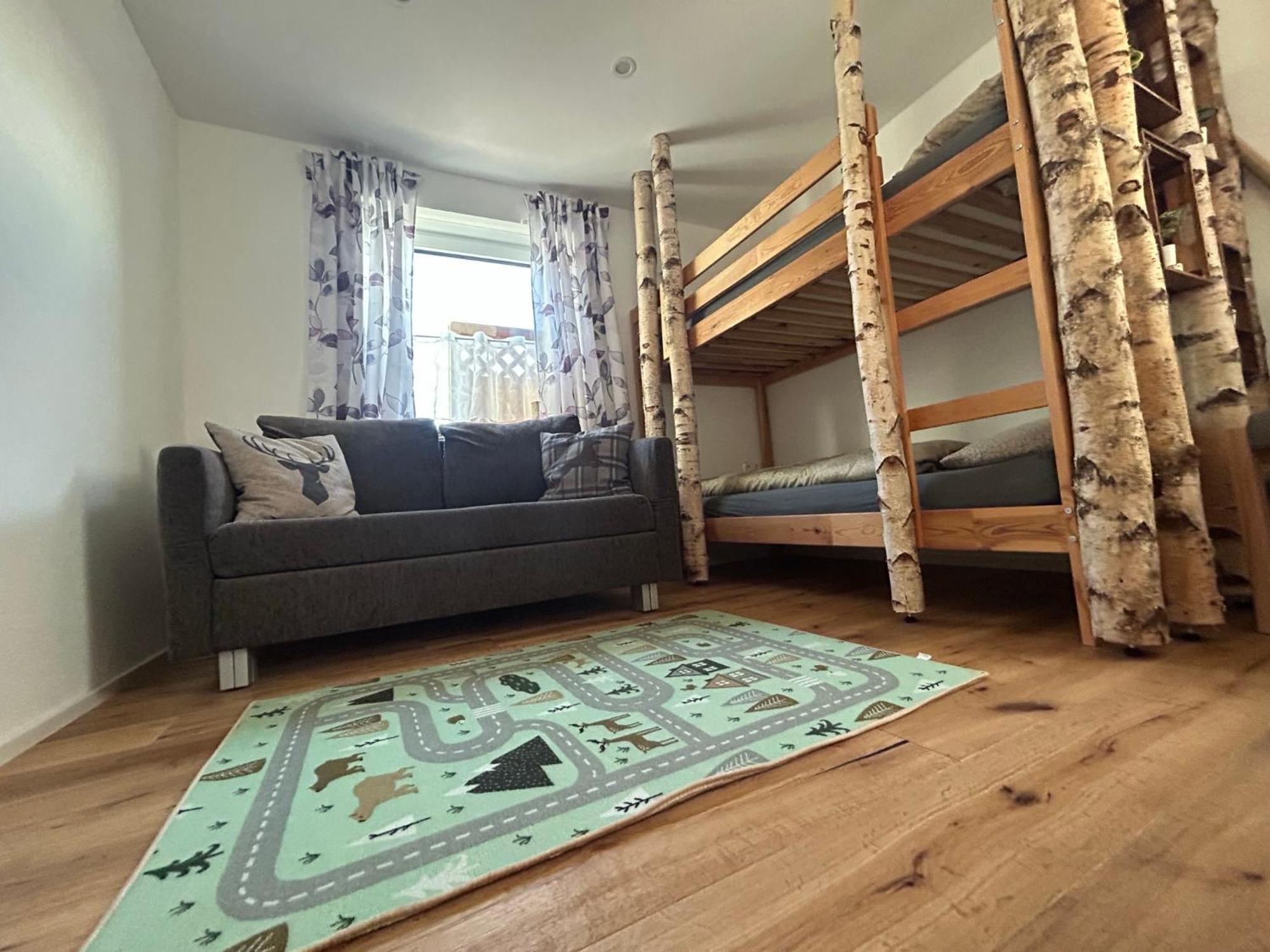 Ferienwohnung Im Usseltal - Zirben Spa - Monheimer Alb - Altmuehltal - Familie Geyer Daiting Monheim  Bagian luar foto